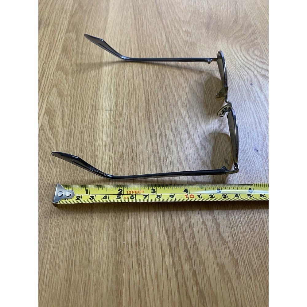 Vintage B&L Ray-Ban USA W2319 Sunglasses Oval G15 Lens John Lennon Silver Gray - Picture 10 of 16